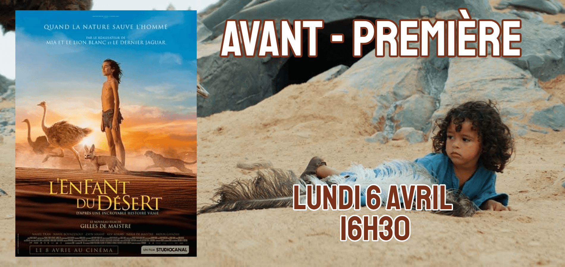 actualité ENFANT DESERT AVP