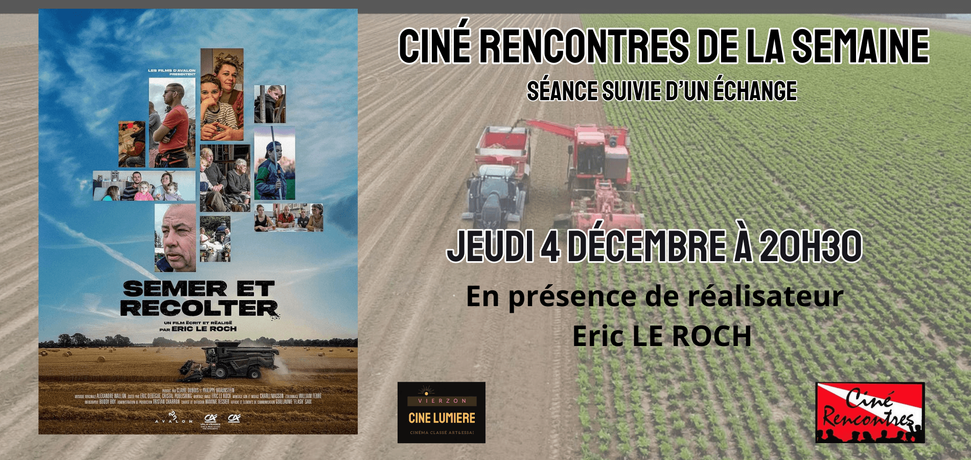 actualité SEMER ET RECOLTER CINE RENC