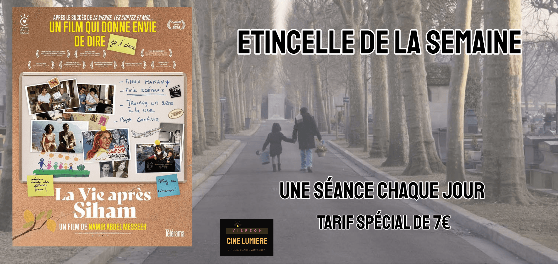 actualité LA VIE APRES SIHAM ETINCELLE