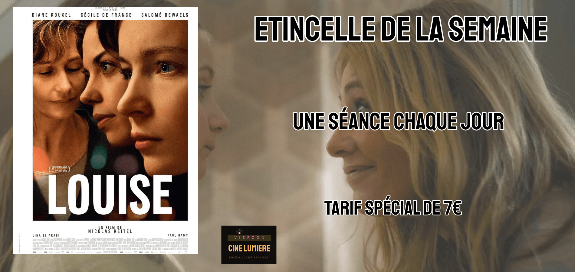 actualité LOUISE ETINCELLE