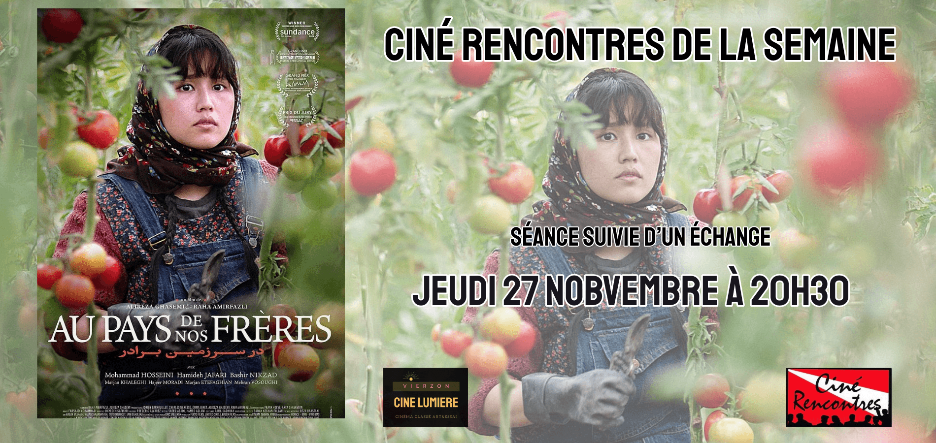 actualité AU PAYS DE NOS FRERES CINE RENC